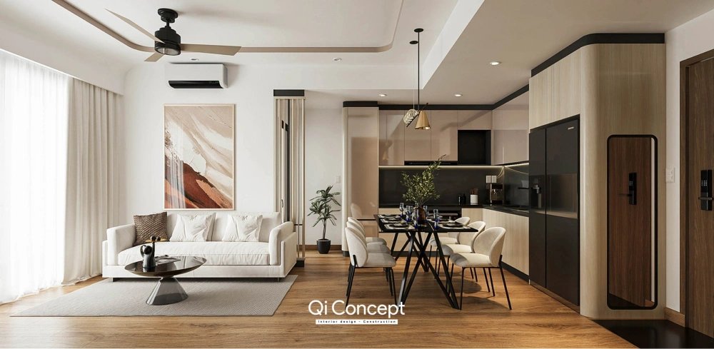 QiConcept's tweet photo. Tối ưu không gian và nâng tầm thẩm mỹ cho căn hộ cùng Qi Concept ✨

👉 Khám phá các mẫu thiết kế chung cư mới nhất: https://t.co/v97pAcFiDC

#QiConcept #NoiThatChungCu https://t.co/S0dfcN8nQw