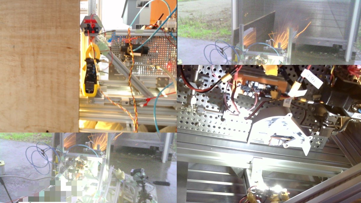 HybridSard's tweet photo. 昨日9月29日、植松電機様の敷地内にて自作エンジンの燃焼実験を行い、無事に成功いたしました！

初のCFRPモータ、タンク大型化、新バルブシステム、新燃焼架台…と、新しい挑戦が盛りだくさんの実験でした！

#SARD #室蘭工業大学 #植松電機 #ハイブリッドロケット #燃焼実験 #自作エンジン https://t.co/AQZTuP7uXK