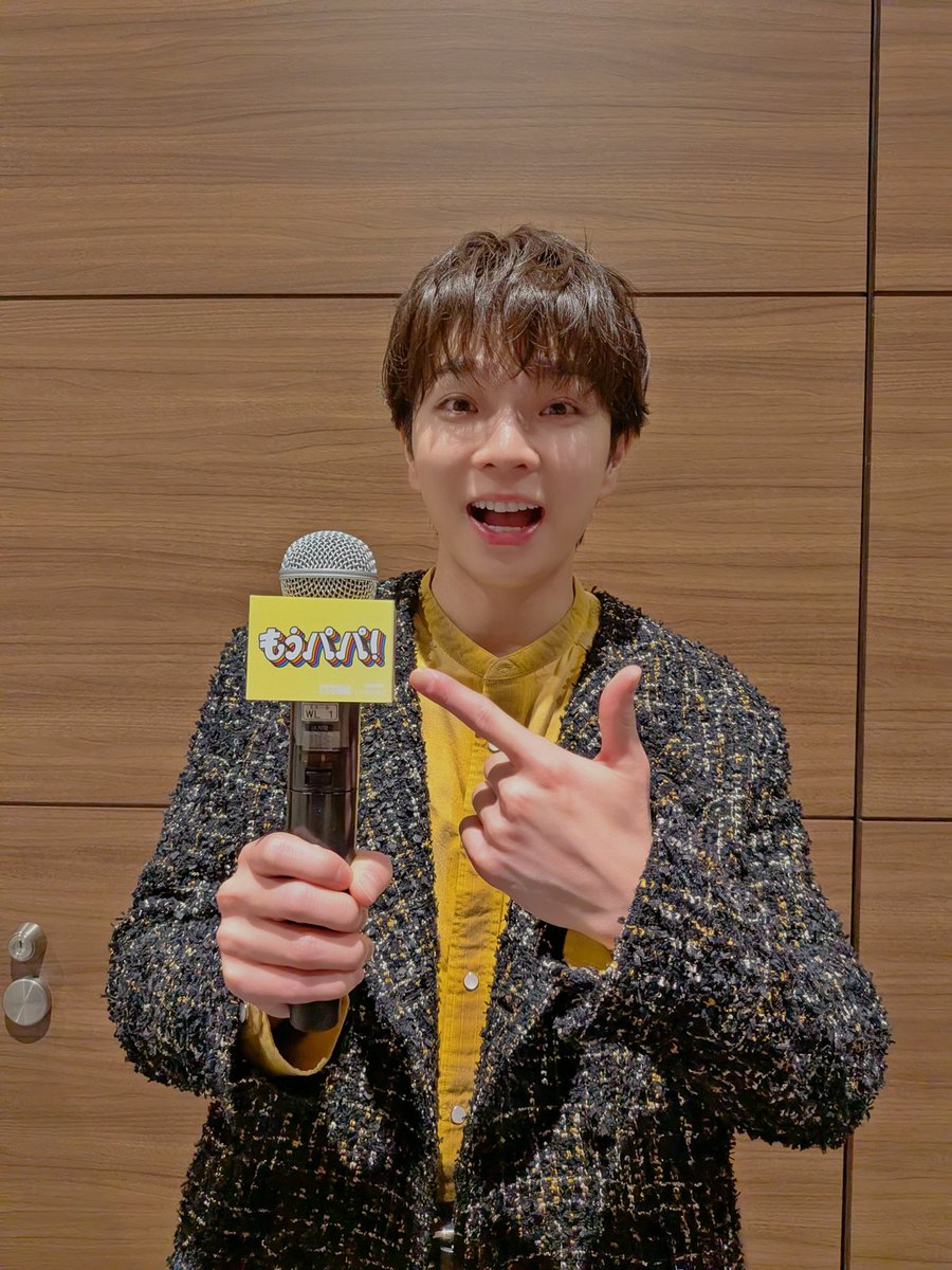 kumichoudesu's tweet photo. この日の塩﨑太智

ドラマ『#もうパパ！』制作発表会見
お疲れさん😎‼️(ゴースト)

📺ABCテレビ・テレビ朝日系
10/4（日）よる10:15〜スタート！

#塩﨑太智 #MILK
#スターダストプロモーション https://t.co/g14Xtdo58D
