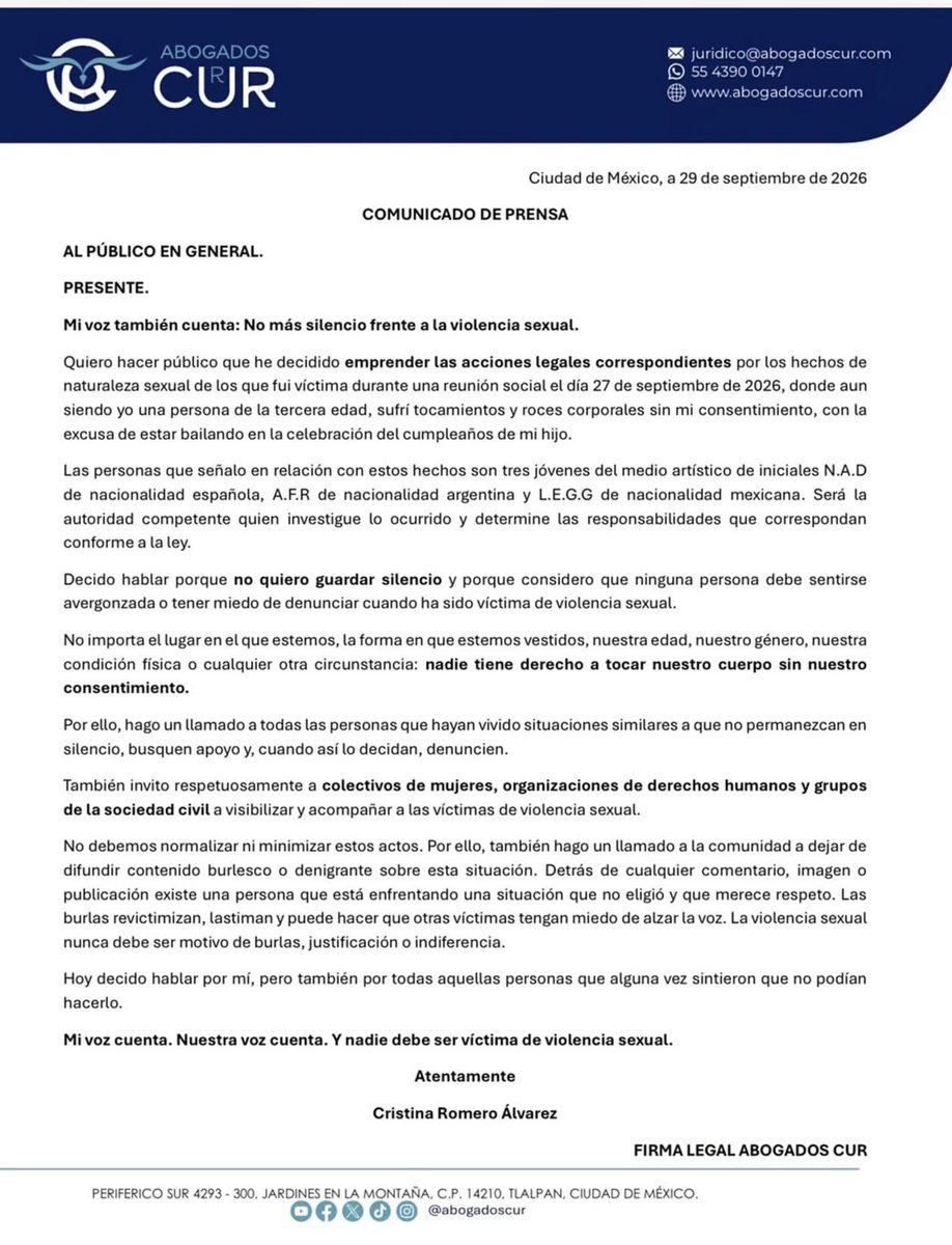 Moni33267's tweet photo. Que se haga justicia, y no se permitan, ni normalice ese tipo de abusos, 
Es usted una mujer valiente por levantar la voz

TODOS CON DOÑA CRISTINA https://t.co/a7bNDRayig