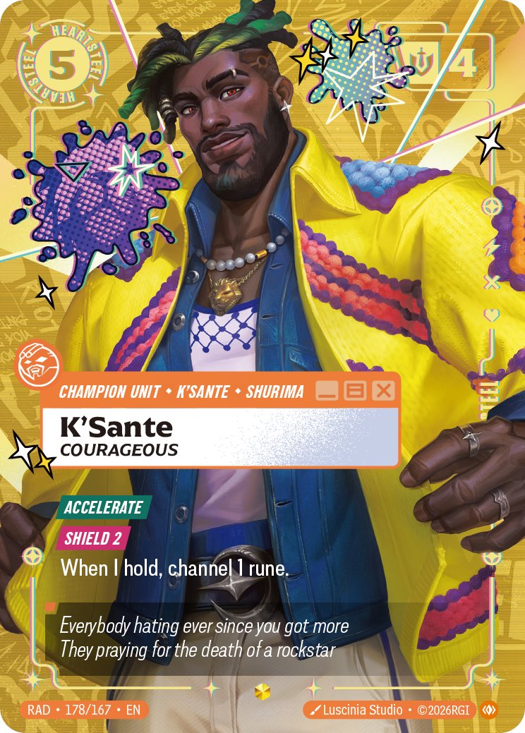 JumaraloHexCore's tweet photo. Heartsteel and KDA cards are now available in Riftbound Website Gallery image quality.

https://t.co/QeoDZ64Etw https://t.co/Rdbc2Veh7G