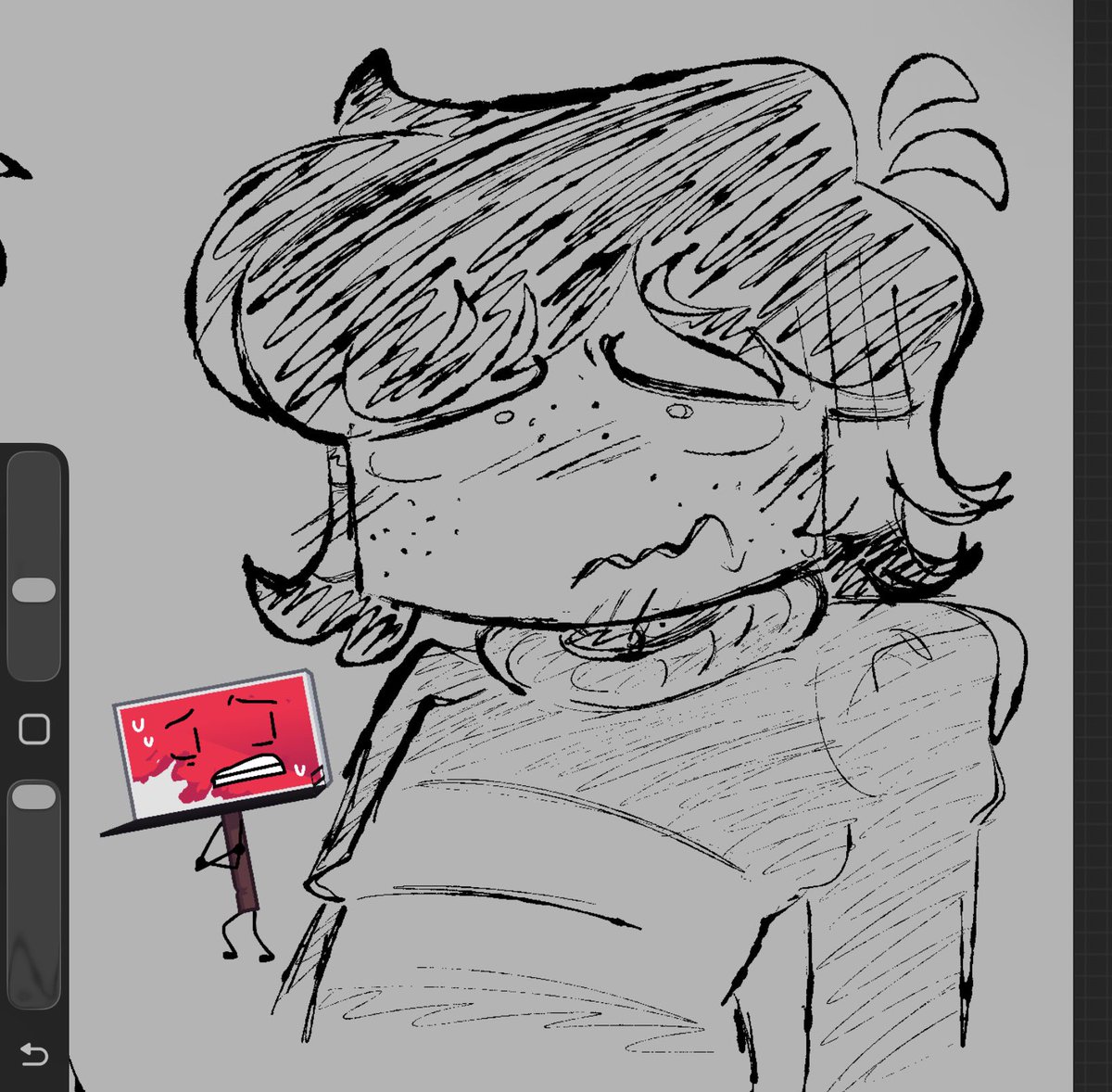 Julietsspace's tweet photo. Me when I draw 
#Beansshow #AnimaticBattle #DIBSosc https://t.co/PbLDSANnPQ
