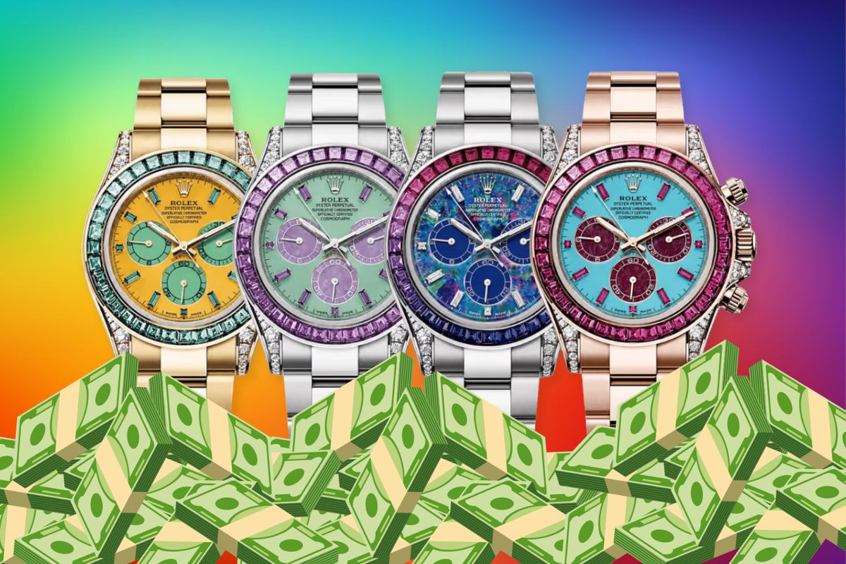IamDMarge's tweet photo. What Rolex's US$49.4 Million Daytona Auction Means For The Watch In Your Safe https://t.co/3qznWqPqD8 https://t.co/ZOQO9a1tOl