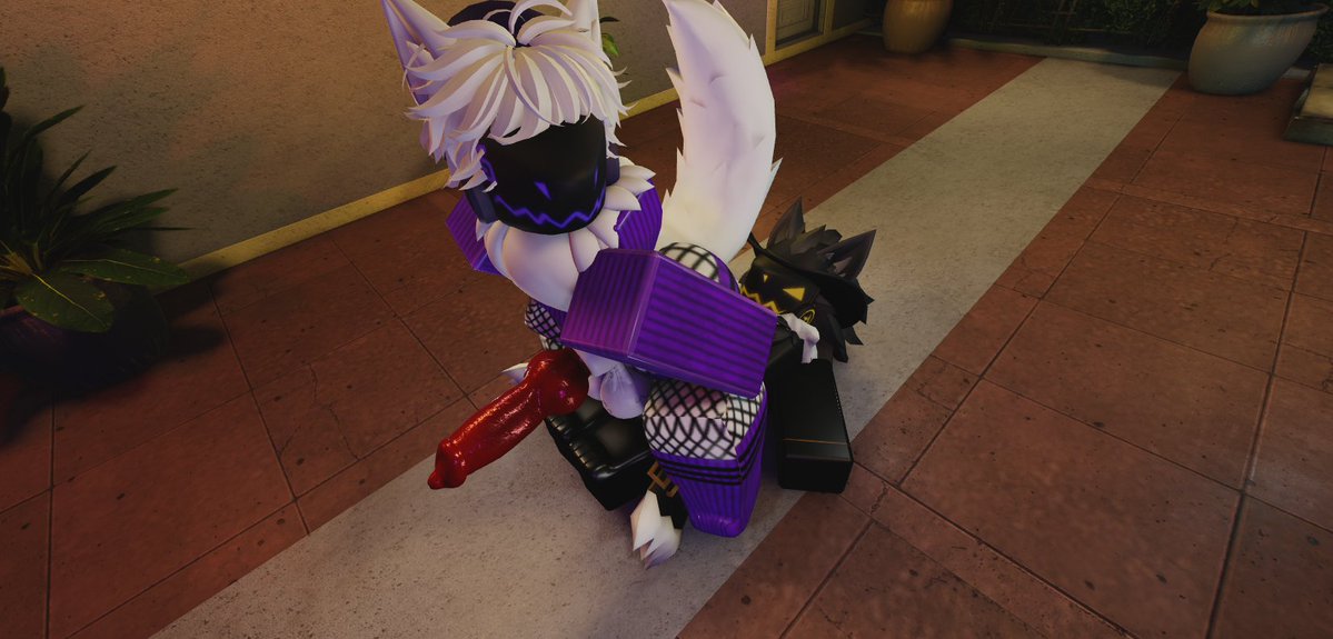 _his_moonlight_'s tweet photo. Seems like master couldn't wait so we swung by a luxurious alley in Miami to have some fun~

ft. me and @PawsWorshipper made by @KitsuneB1ox tysm :3

#rr34 #roblox #porn #protogen #gay #robloxporn #r34 #sex https://t.co/lB0N3POJBR