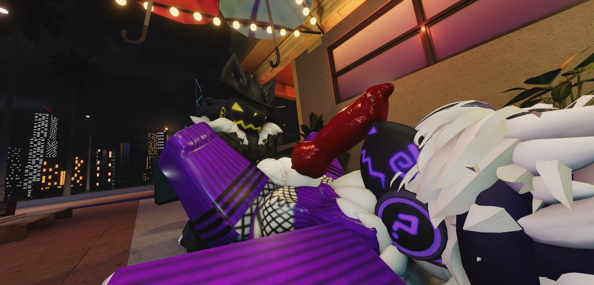 _his_moonlight_'s tweet photo. Seems like master couldn't wait so we swung by a luxurious alley in Miami to have some fun~

ft. me and @PawsWorshipper made by @KitsuneB1ox tysm :3

#rr34 #roblox #porn #protogen #gay #robloxporn #r34 #sex https://t.co/lB0N3POJBR