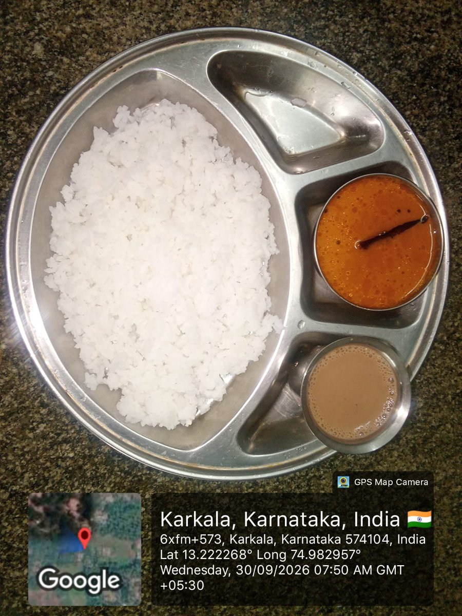 premetricglhst's tweet photo. #SocialAudit_SWDMeals #Socialwelfare_karnataka breakfast 30/9/26 premetric girls hostel karkala https://t.co/i4Psb52Mhn