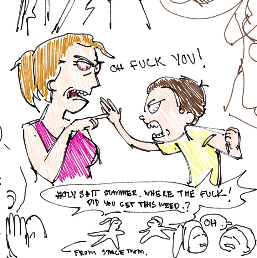 cha0s_tv's tweet photo. whatever hello #rnm #rickandmorty https://t.co/BnRkYOXad3