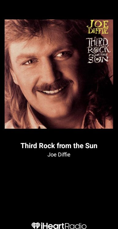 juniorl9w's tweet photo. Check out this song! Third Rock from the Sun by Joe Diffie … https://t.co/rjK42m3wOF

Officially a @vol https://t.co/LEQGHQlfA8