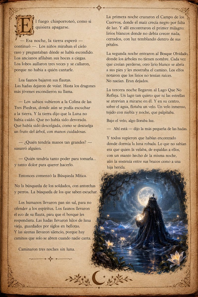 SRFioredisusino's tweet photo. ☆~ 🌙 Historia de la Noche 🌙 ~☆

Primera parte de esta feria ✨

La Luna de la Cosecha guarda una leyenda que quizá nunca debió ser olvidada. https://t.co/D5zEUxRDLJ