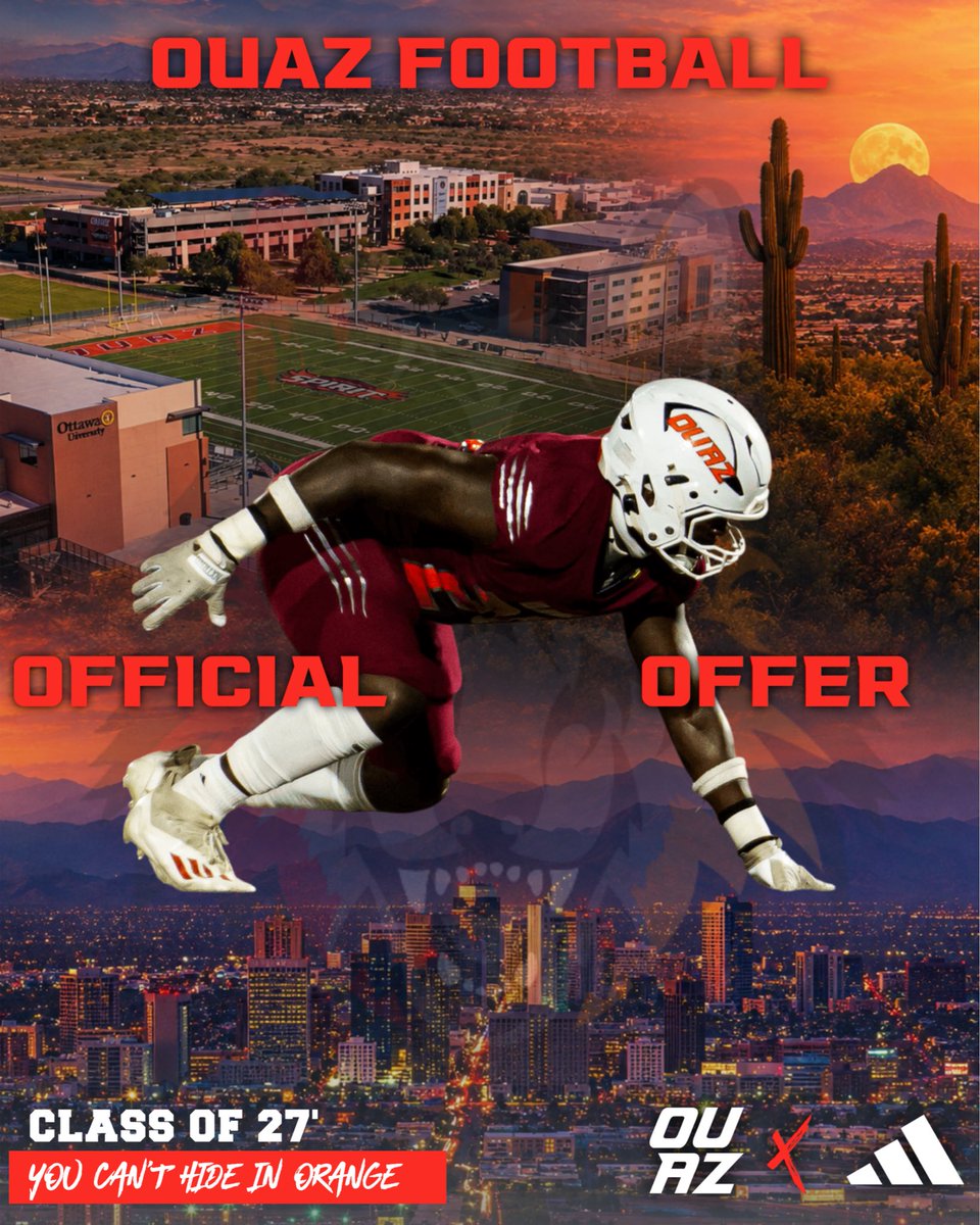 ShaneEaquinto's tweet photo. Excited to receive my first offer to play college football. @CoachJDominguez @CoachMurphyQB @OUAZFootball
@NolanNielsen2 https://t.co/BrGEYAD3wi