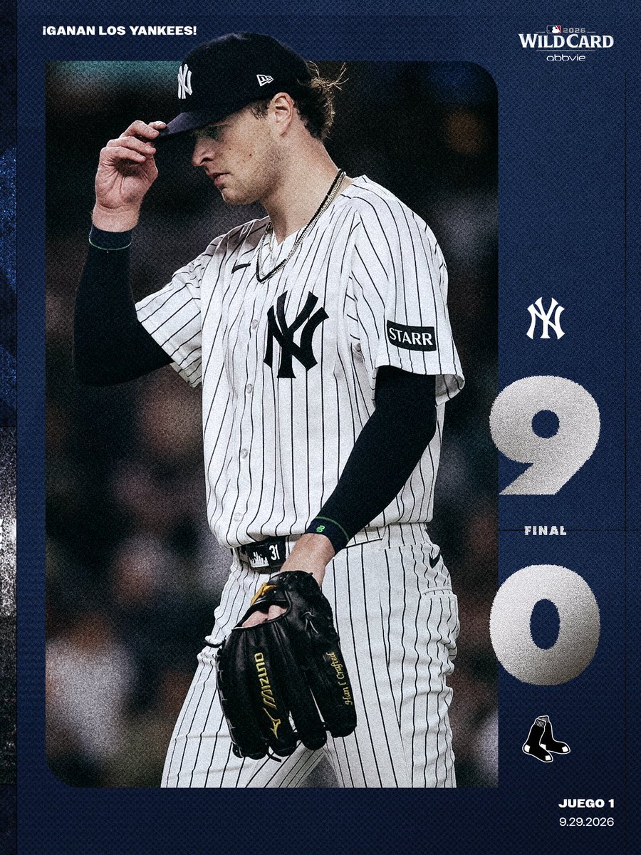 Yankees_Beisbol's tweet photo. Batazos. Blanqueados. Victoria.

#LosDelBronx https://t.co/sIS0WQF6DE
