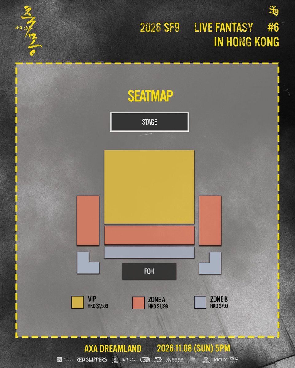 SF9_FANCLUB's tweet photo. [Notice] 2026 SF9 LIVE FANTASY #6 十年逐夢 IN HONG KONG 안내  

✔️ https://t.co/bGixEZeqRf

#SF9 #에스에프나인 #축몽 IN #HONGKONG https://t.co/ELJgjaKKhb
