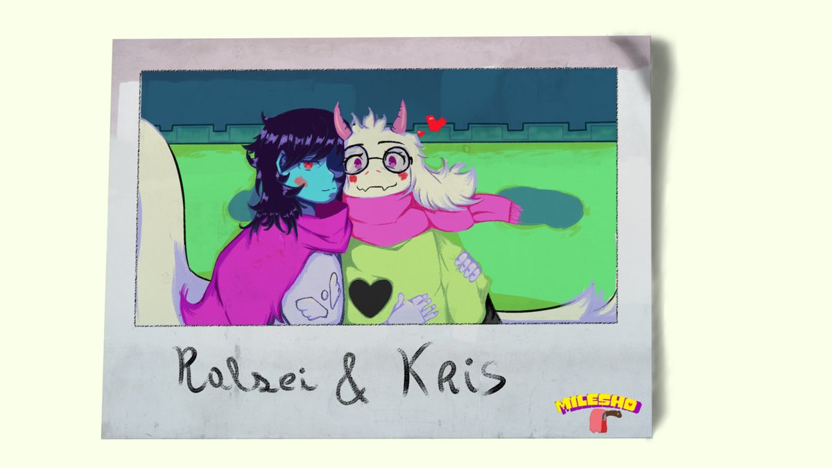 lenon_extreme's tweet photo. #deltarune #kris #ralsei #chapter2 https://t.co/oCGtRVtvBY
