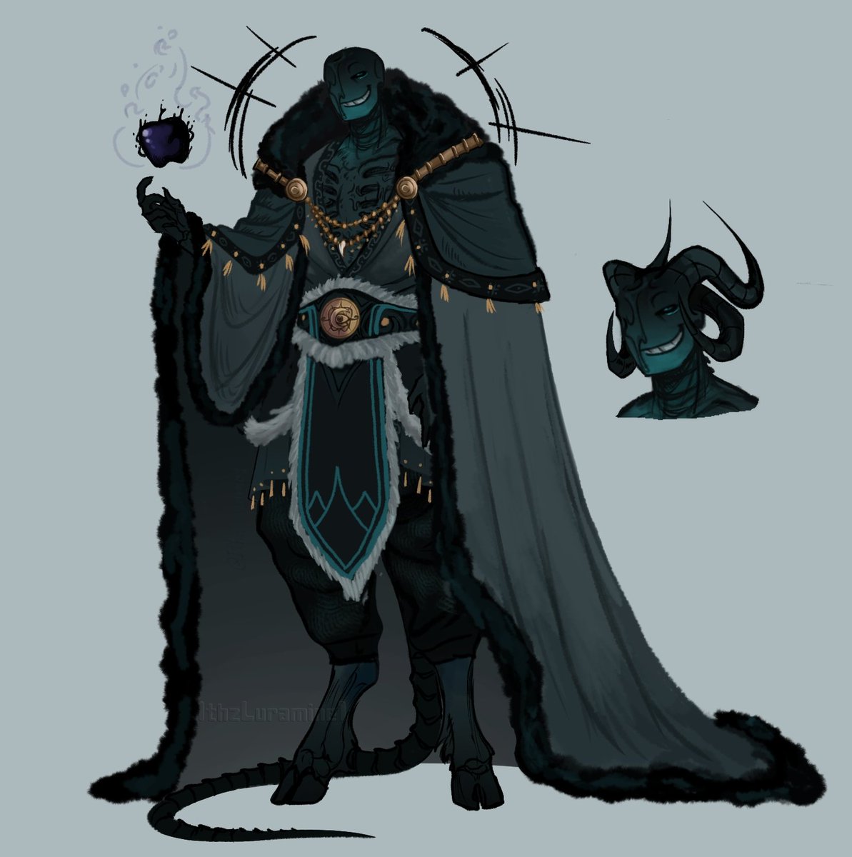 IthzLuramine1's tweet photo. I'll just drop the design of my Nightmare and leave 🚬🗿

#GildedShadowAu #utmv #Nightmaresans https://t.co/NIidtM9jYX