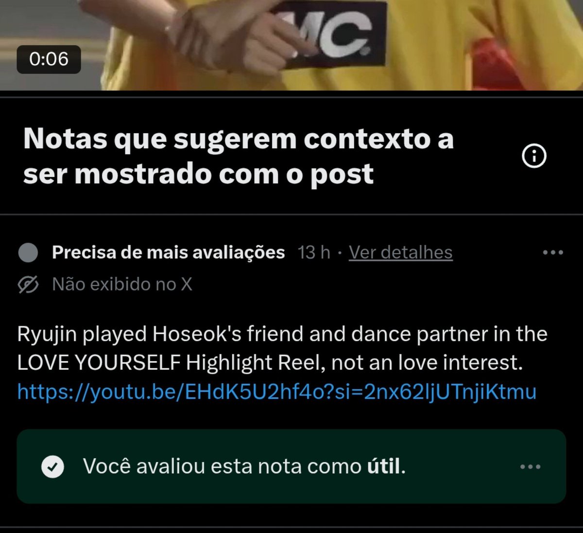 mizzieReportOT7's tweet photo. 🚨⚠️MASS REPORT 🐿 E AVALIEM URGENTE A NOTA COMO ÚTIL 🚨⚠️

🚨Essa nota precisa de mais avaliações, avaliem por favor.

Link nota:
•https://t.co/j4z6sshP88

E DENUNCIAR A CONTA:
🔗https://t.co/fD5fG0kmGq

📌 Categorias:
• Assédio e abuso
• Ataques direcionados
• Fake news
• Ódio 
• Spam 

Não engajem 🚫