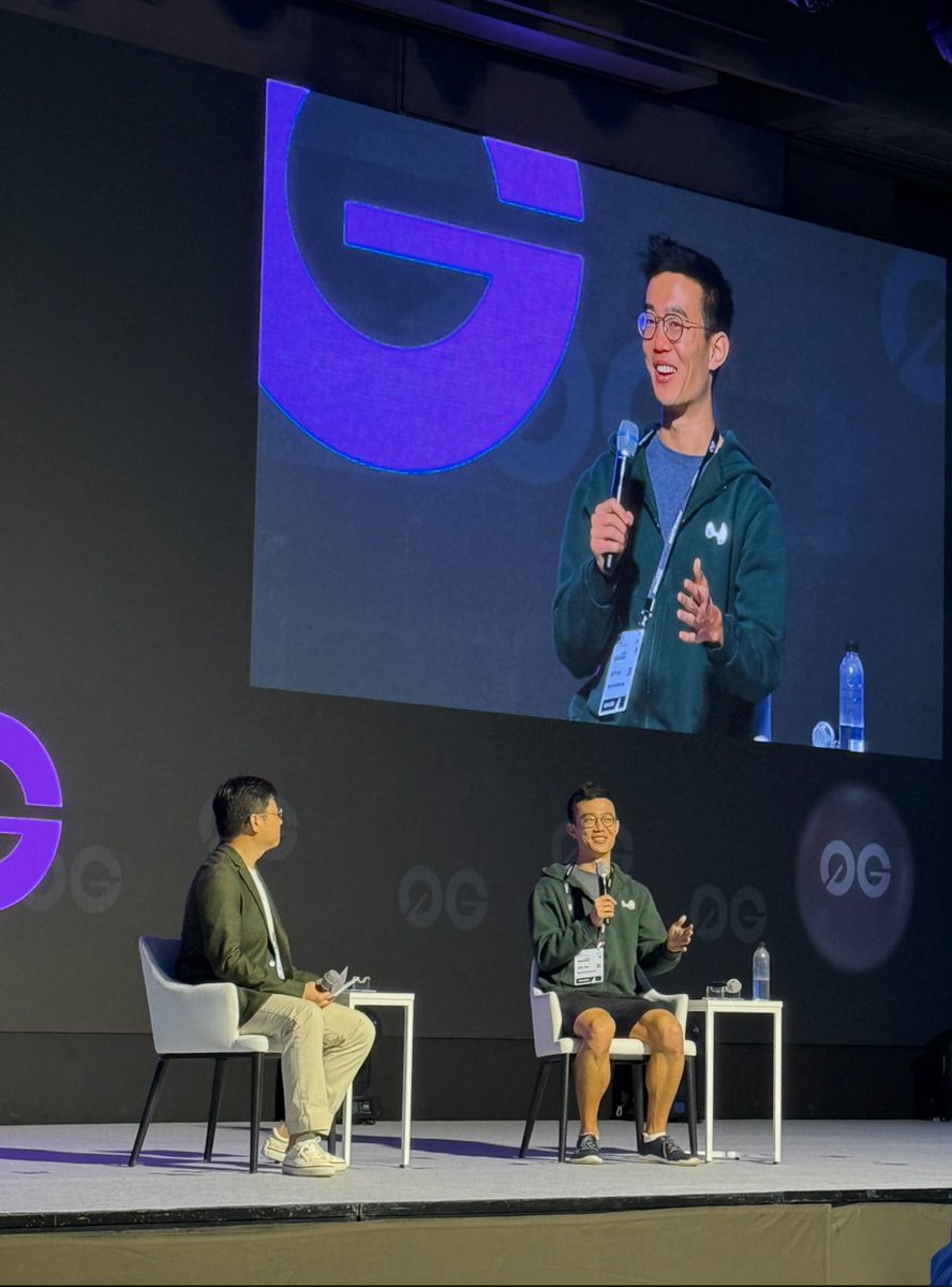 Cointelegraph's tweet photo. 🔥 NOW: Hyperliquid CEO Jeff Yan at Korea Blockchain Week 2026 thinks private markets are a big opportunity.

“I think right now at least a lot of wealth is being created in a way that is really gate-kept.” https://t.co/pEehfuUIAD