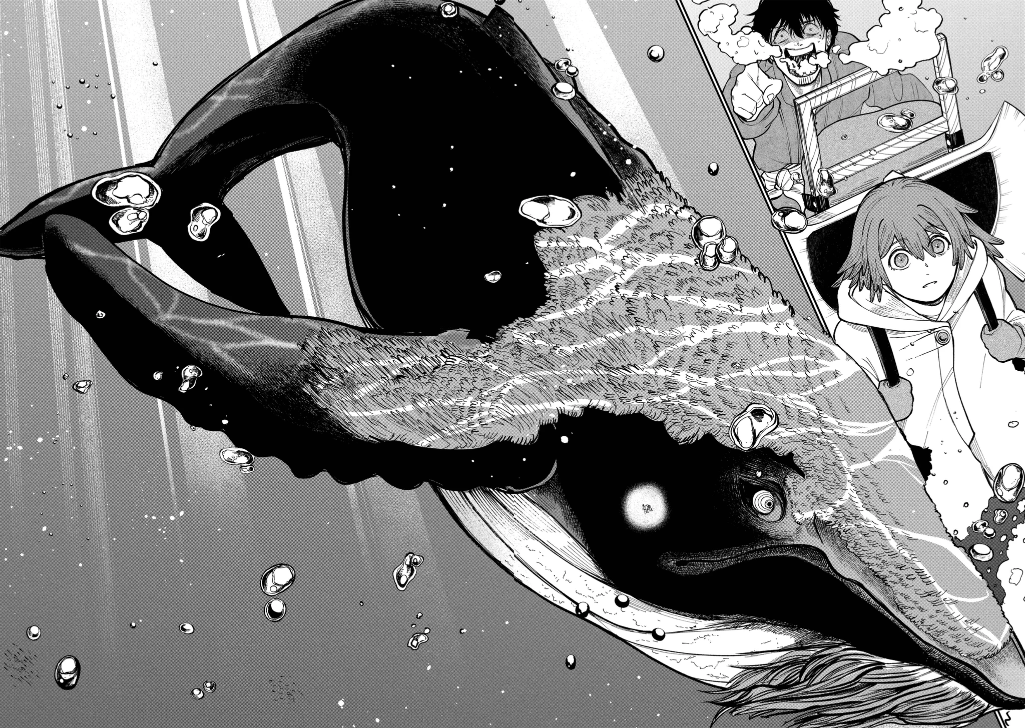 くらげバンチ【読切・新連載・漫画賞】 auf X: „くじらの胃のなかに墓