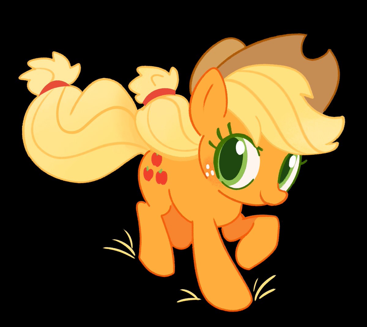 June_buns's tweet photo. Apple Jack ! 🍎 #mlp https://t.co/npMssPvCE2