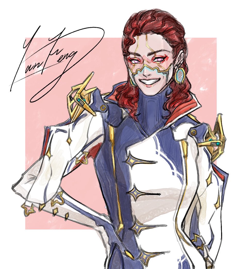 Natsuko_Marina's tweet photo. Meet my drifter and her beloved✨
藍皮貓畫了兩遍才抓到神韻 第一次畫的時候總感覺哪不對
現在畫爽了
.
#tennocreate
#warframefanart
#warframeroathe
#warframedrifter
#warframe https://t.co/jRtpTi5xxW