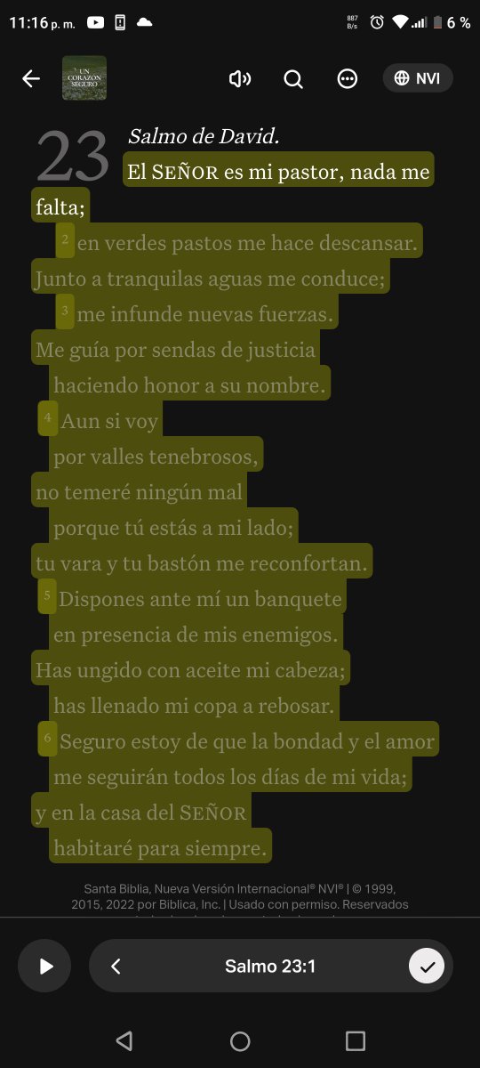 blangPBwgh0's tweet photo. Mi pastor que me da refugio, agua, tranquilidad, alimento,  da su vida por mi me busca, me protege, me guia no temeré ningún mal,  dispone ante mi un banquete ❤️ esas promesas hermosas 🥰 https://t.co/YDn8qsMEMS