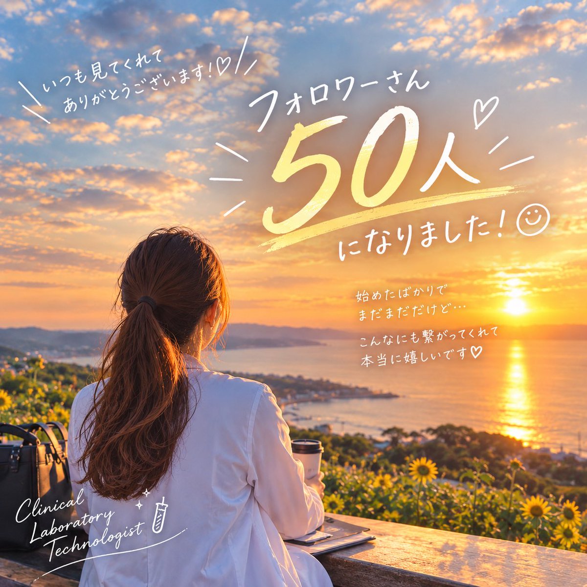 pickupig2o's tweet photo. フォロワーさん50人達成しました〜🥹✨

副業を始めて約2週間。
最初は投稿しても反応なくて
「これ続けて意味あるのかな😂」って思うこともあったけど、

50人も繋がってくれたの嬉しい😭

まだまだ試行錯誤中だけど、
これからもリアルな記録を残していきます🙌 https://t.co/qHtYD61XEH