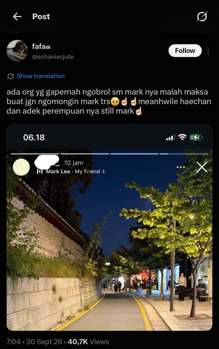 hrusbersyukur's tweet photo. Kurang apa ya ngejadiin haechan tameng buat belain opaknya, sekarang adeknya jg di jadiin bahan buat narasi halunya. Kurang2in deh kelakuan lu pada yg suka ngorek info idol dan keluarganya udah mirip ssg soalnya (tp kehalang duit aja) https://t.co/dWksGTyseN