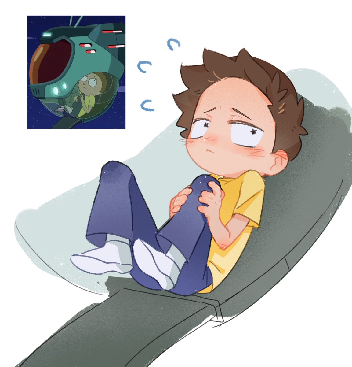 Lilccc_'s tweet photo. 喜欢动画里一些可爱的小动作……
#rickandmory #morty https://t.co/x0WWDTTTiX