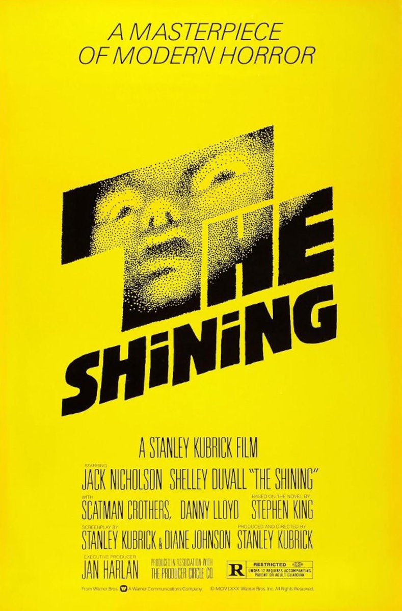 28cillslater's tweet photo. #61DaysofHalloween day 29, week 5 (Stephen King week)
THE SHINING (1980) π»π https://t.co/lWFvjFu5II