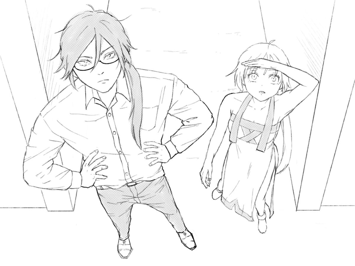 murasakitomoru's tweet photo. #今月描いた絵を晒そう 
サクッと描いたやつばかりでした！
･*･:≡⊂(    ^ω^ )⊃
来月はマンガ公開確定🌈 https://t.co/JtUgMsc4Ka