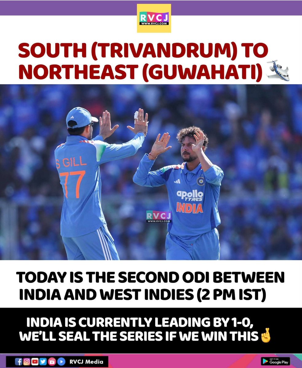 RVCJ_FB's tweet photo. India vs West Indies https://t.co/SLwKOPm1wq