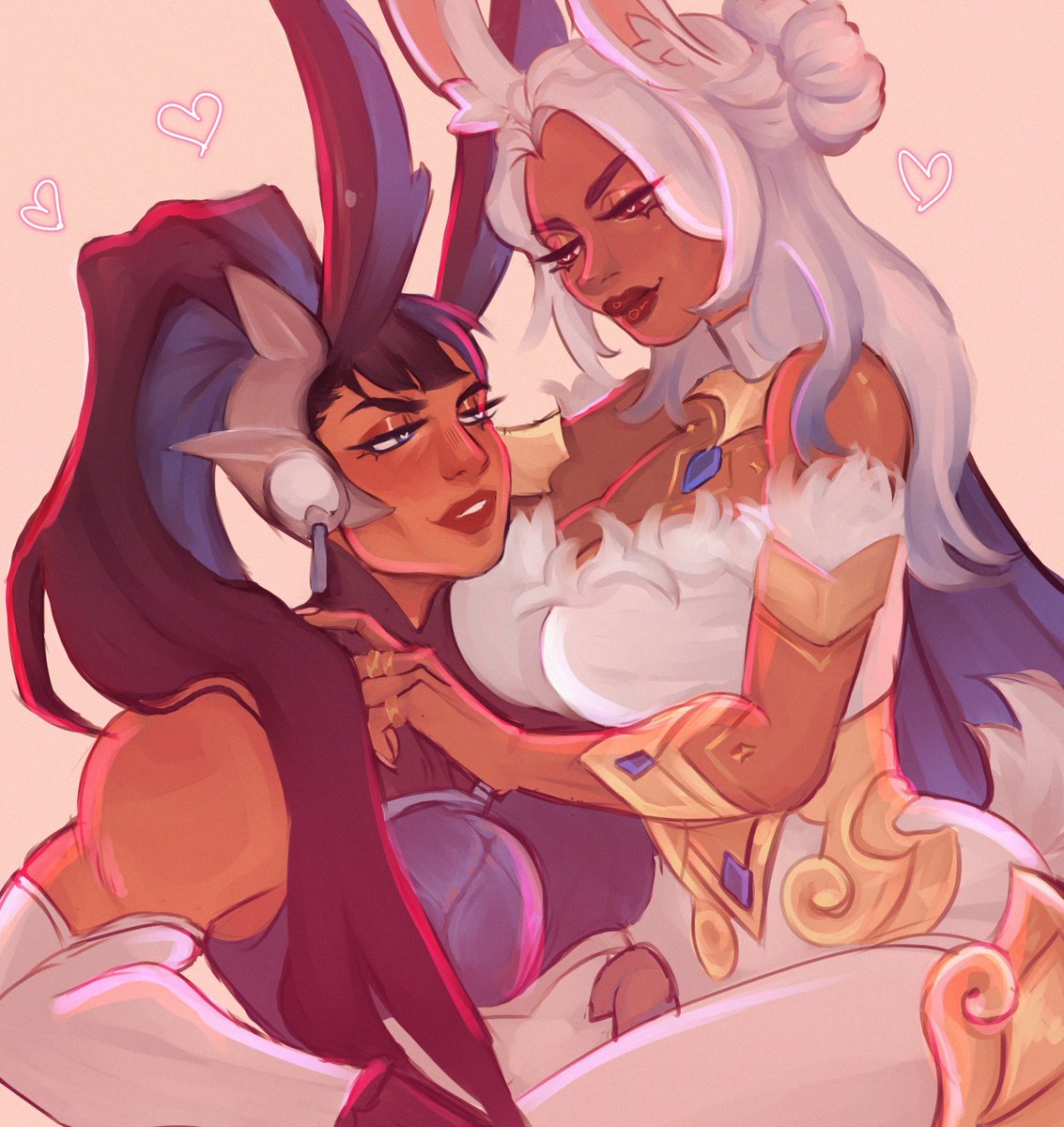 vellanella0's tweet photo. some #dominetta bunny love  🩷🐇 https://t.co/7ds3qflgNK