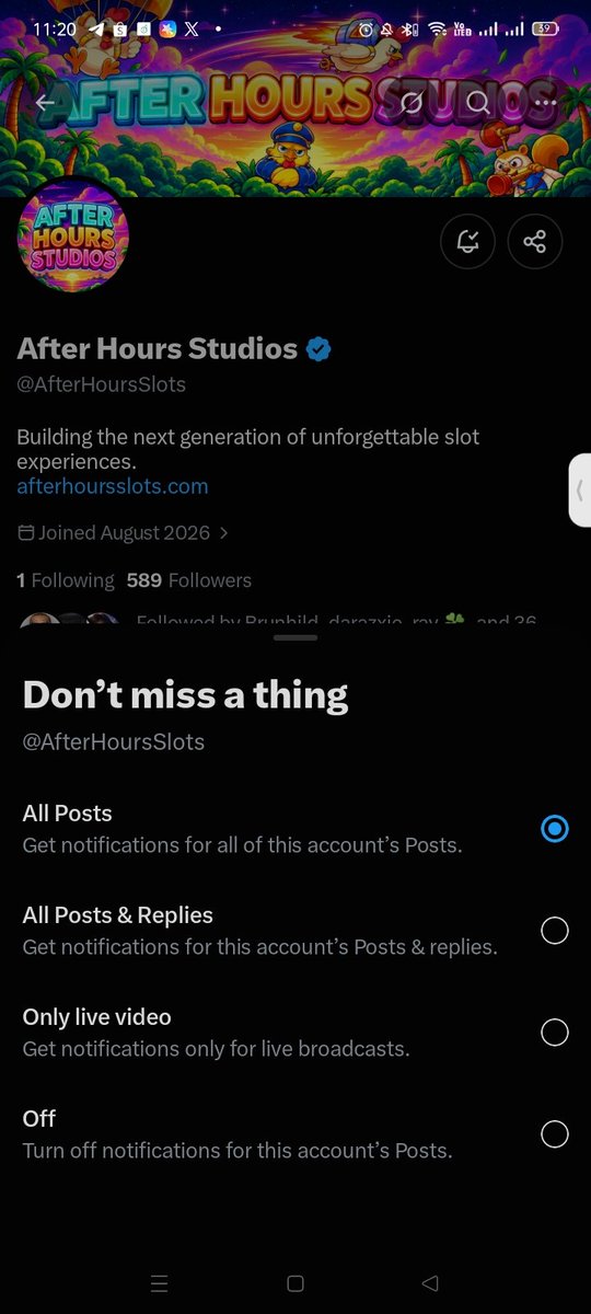itsFifxxie's tweet photo. @SchneckyIRL @AfterHoursSlots Done! Followed @AfterHoursSlots with notifs on 🔔

I'd love to see @keitthlocks @RollinRiches_ @BigFoltz @_ttdante @Trainwreckstv try this new slot!

Tagging: @theekuchhi @dollyyscent 

Stake: Minxxillie https://t.co/KQDobIktdY