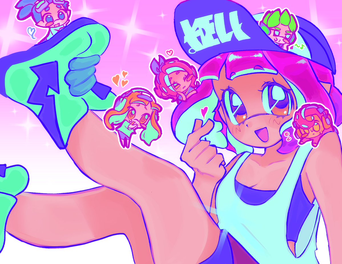 komugilita's tweet photo. this took longer than i wanted to ! #splatoon https://t.co/3xW6Olbol8