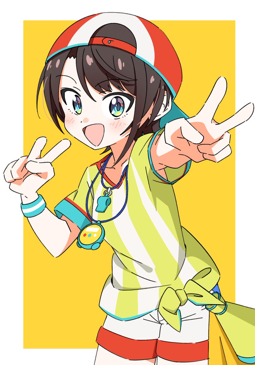 sumiiisu2324's tweet photo. 今月は4枚描きました！
スバちゃんのイラストがお気に入りです
😊
#今月描いた絵を晒そうㅤ https://t.co/2NKOU7gpXs