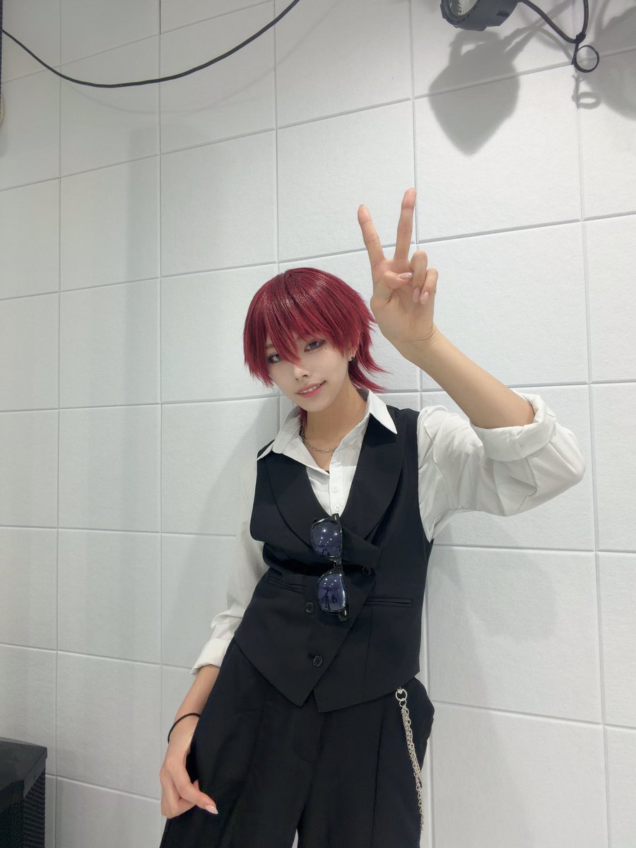 ryou_idoled's tweet photo. なんかピースばっかしちゃうんだよな〜

 #メンズアイドルド 
 #五十嵐涼 
 #広島コンカフェ
 #男装 https://t.co/v0n3Fp1Bm4