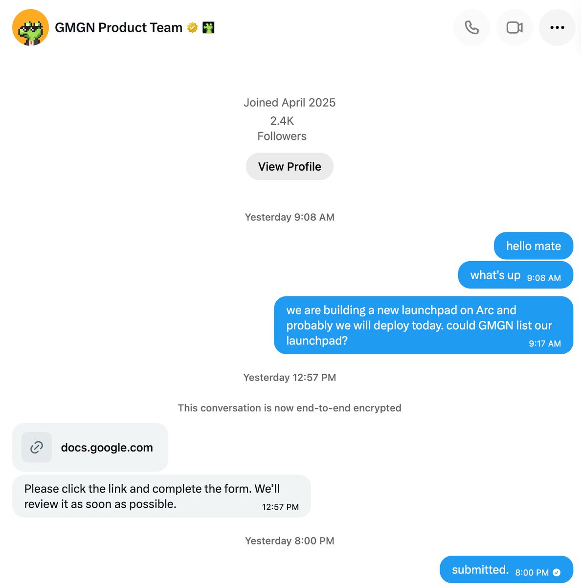 arcorafun's tweet photo. We submitted the form several hours ago for requesting Arcora launchpad gets listed on GMGN.
@gmgncom https://t.co/sAALiHSiVF
