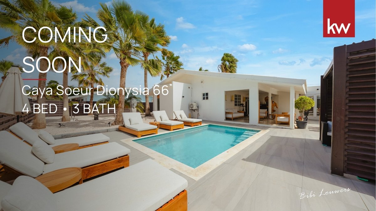 KWArubaBibi's tweet photo. 🏡 𝐂𝐎𝐌𝐈𝐍𝐆 𝐒𝐎𝐎𝐍 | 𝐂𝐚𝐲𝐚 𝐒𝐨𝐞𝐮𝐫 𝐃𝐢𝐨𝐧𝐲𝐬𝐢𝐚 𝟔𝟔
A new property will soon be available for sale in Aruba. 👀🌴

Stay tuned for more details and the full listing!

#ComingSoon #CayaSoeurDionysia66 #Aruba #ArubaRealEstate #KellerWilliamsAruba #KWAruba https://t.co/bTu5wlAk3A
