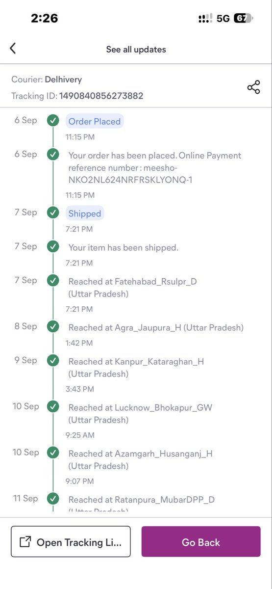 drskverma355's tweet photo. @meesho_support @Meesho_Official I have ordered product on 6 September but Due to quality issue I had tried to return the product but it's been so long you people haven't returned this product nor refunded to me. I have been waiting since so long. Such a fraud you people are. https://t.co/L1q4zDbFsD