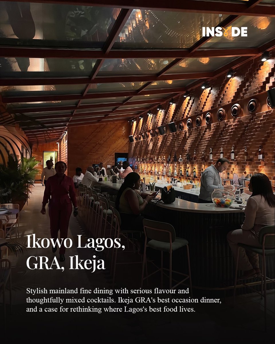 goinsyde's tweet photo. A good restaurant gives you a reason to make plans, call your people, and stay a little longer.
This September, we’re looking at three Lagos spots worth checking out for a more relaxed experience.

Which one are you trying before the month ends?

#RestaurantsInLagos #food https://t.co/DMYvNZS8QK