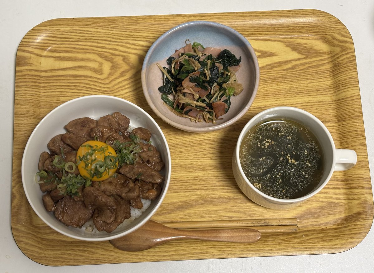 tiys91's tweet photo. 最近副菜作るのめんどくさくて1つばっかり https://t.co/hczKFRfW8T