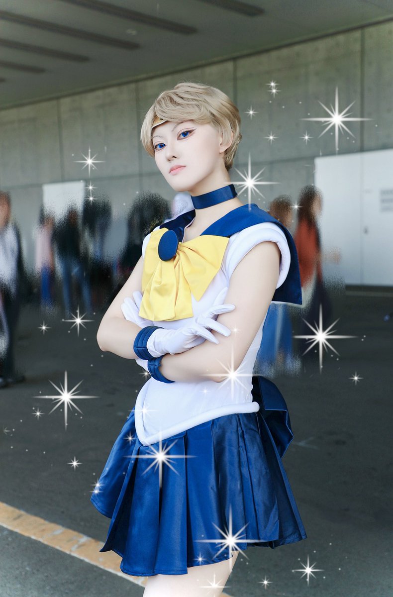 rooo_rooonnn's tweet photo. 【 Cosplay 】

「天王星の風騒ぐ  新たな時代に誘われて  セーラーウラヌス  華麗に活躍」

 #ガタケット185 https://t.co/ozVm4oDrFT