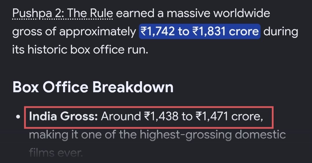 Hello69936's tweet photo. @CuleFCB23 @JozuJoestarr Indians don’t like it ? meanwhile ₹1,400+ crore came from India 💀 Numbers > your personal opinion https://t.co/OmyAuF5klX