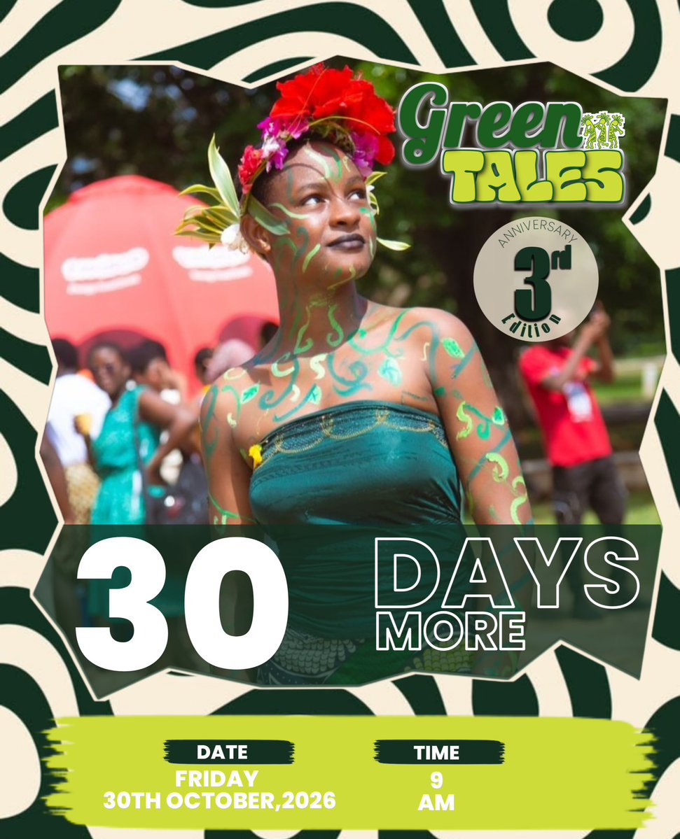 TheClimateSoc's tweet photo. 🌍🎭 30 DAYS TO GREEN TALES 2026! 💚

The countdown begins! ⏳
30 days until we celebrate education, culture &amp; climate justice through creativity, games, drama, poetry and the arts.

📅 30 October 2026 | 🕘 9 AM

Get ready! 🌱🔥
#GreenTales2026 #TheClimateSociologist https://t.co/GrYblxiwtW