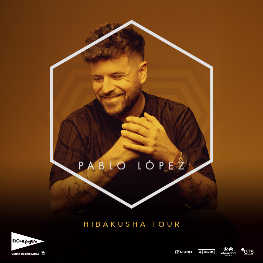 elcorteingles's tweet photo. Hoy es el día 🎹 Ya están a la venta las entradas para HIBAKUSHA Tour, la nueva gira de Pablo López, donde presentará su último trabajo junto a las canciones que han marcado su trayectoria. https://t.co/7kSI6hvdvS https://t.co/0AtVyP2GS5