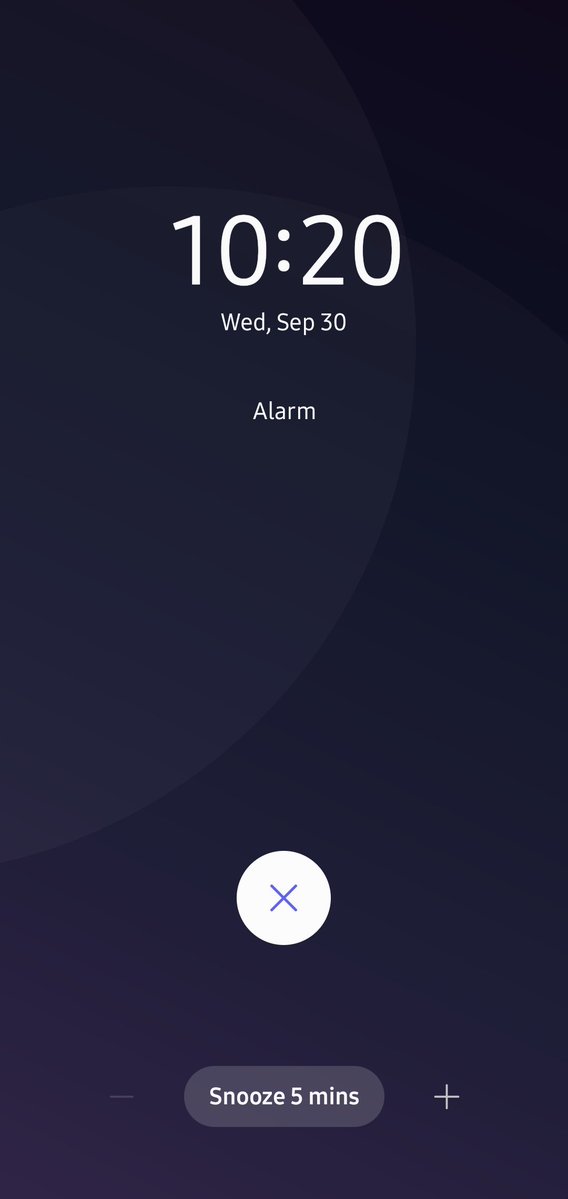leoniiladida's tweet photo. I took a screenshot of my alarm instead of snoozing it😭 https://t.co/4WNlnxhyEA