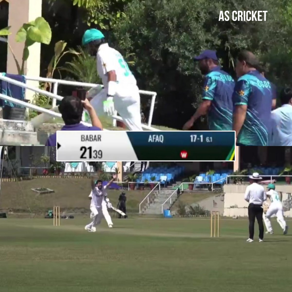 AsCricket01's tweet photo. ایک اور ناکامی، بابر اعظم ایک بار پھر بڑی اننگز کھیلنے میں ناکام۔ 

بابر اعظم 39 گیندوں پر 21 رنز بنا کر آؤٹ ہوگئے۔

#BabarAzam #PresidentTrophy https://t.co/niATLJhudi