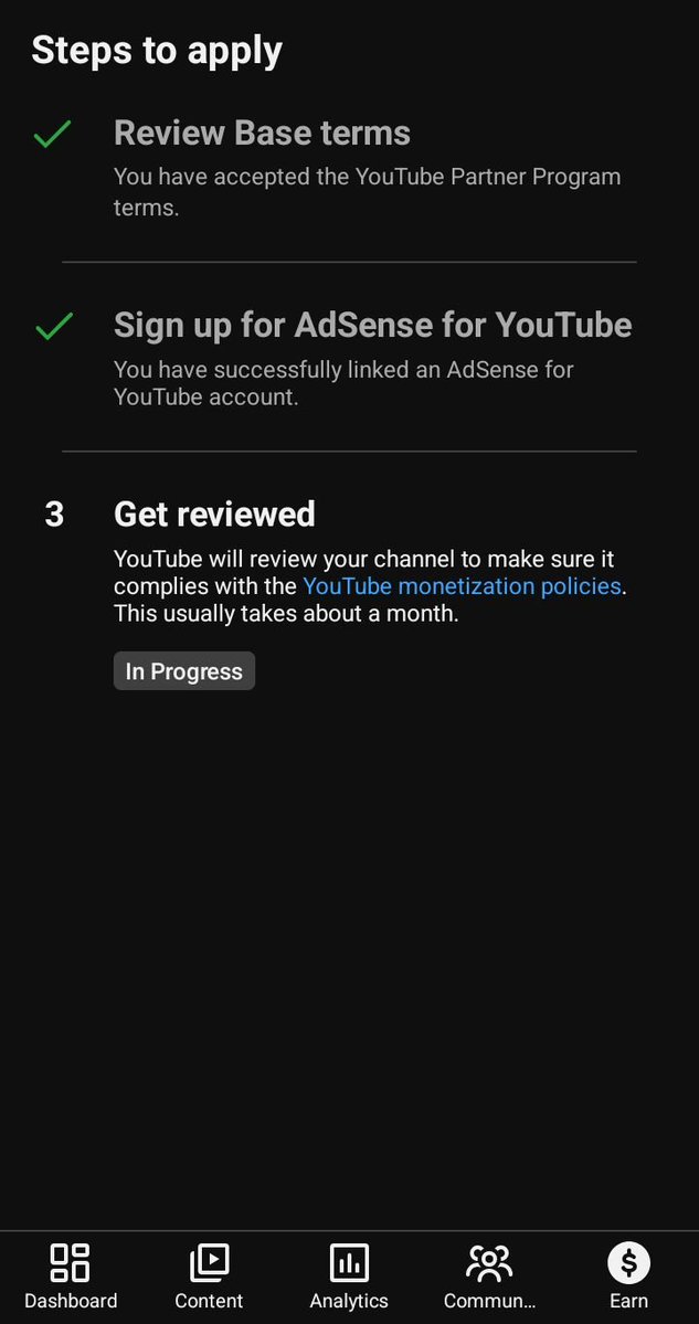 RoyalYT23's tweet photo. It's been 30 days since I applied for your YPP program, and yet no response from you @TeamYouTube 

I'd atleast appreciate some honesty instead of having to pour in hours of work into my channel eventually getting bad news. https://t.co/kLXrjEyvHJ