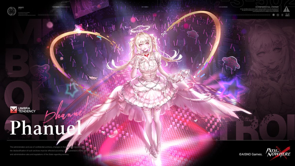 PathtoNowhereEN's tweet photo. ■ MBCC-S-502 Phanuel
■ Umbra Tendency

"Hi everyone~! I'm Phanuel, your angel idol who brings love and happiness to all! Are you ready to become my most devoted Cherubs?"

#PathtoNowhere #PTN #HeartbeatsONAIR https://t.co/lC4p8r8pwi