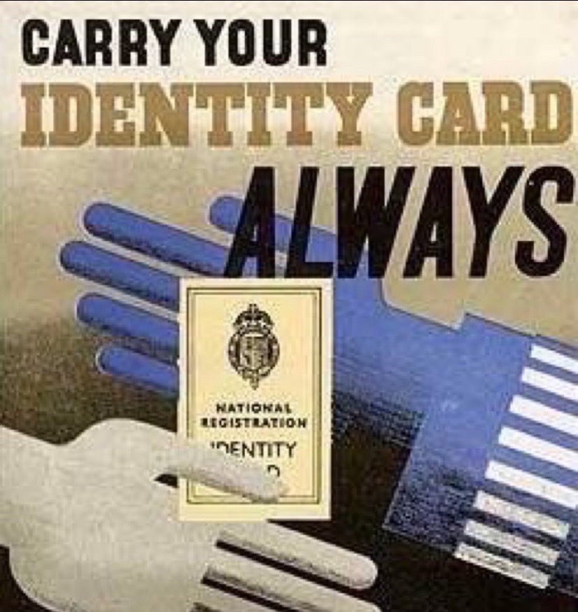 FXMC1957's tweet photo. 30 September 1939. As part of war-time regulations, identity cards were introduced in the UK. There was a legal requirement for every person to carry one and if not to produce it on demand or present it at a police station within 48 hours. The cards were abolished in 1952. https://t.co/VhszOsBuXJ