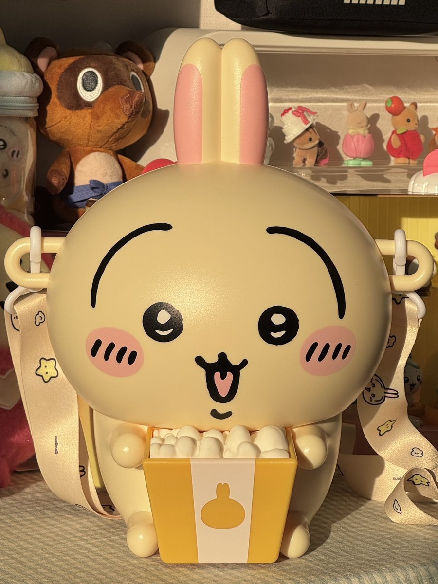 cheodoranni's tweet photo. 우사기 팝콘통🍿
너무너무 귀여워서 팝콘은 못 담아먹겠음,,
그래서 앉은 누이들 집으로 씁니다🏡 https://t.co/8wZkdUduip